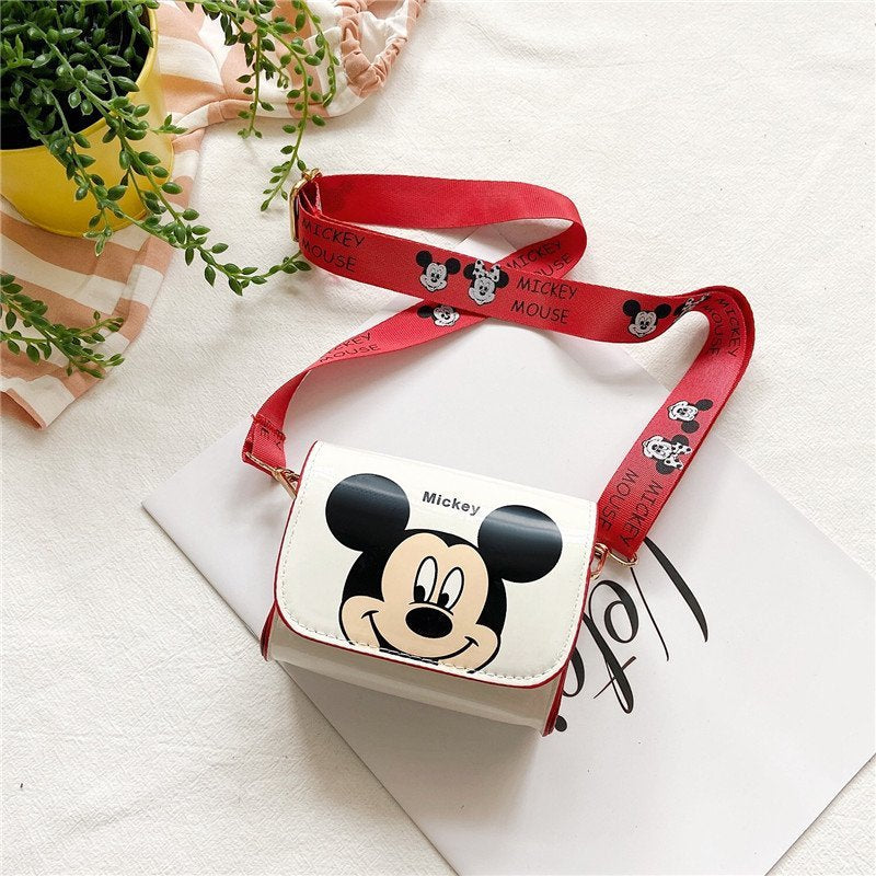 Disney Women&#39;s Bag Mickey Mouse Cartoon Pictures Shoulder Bags