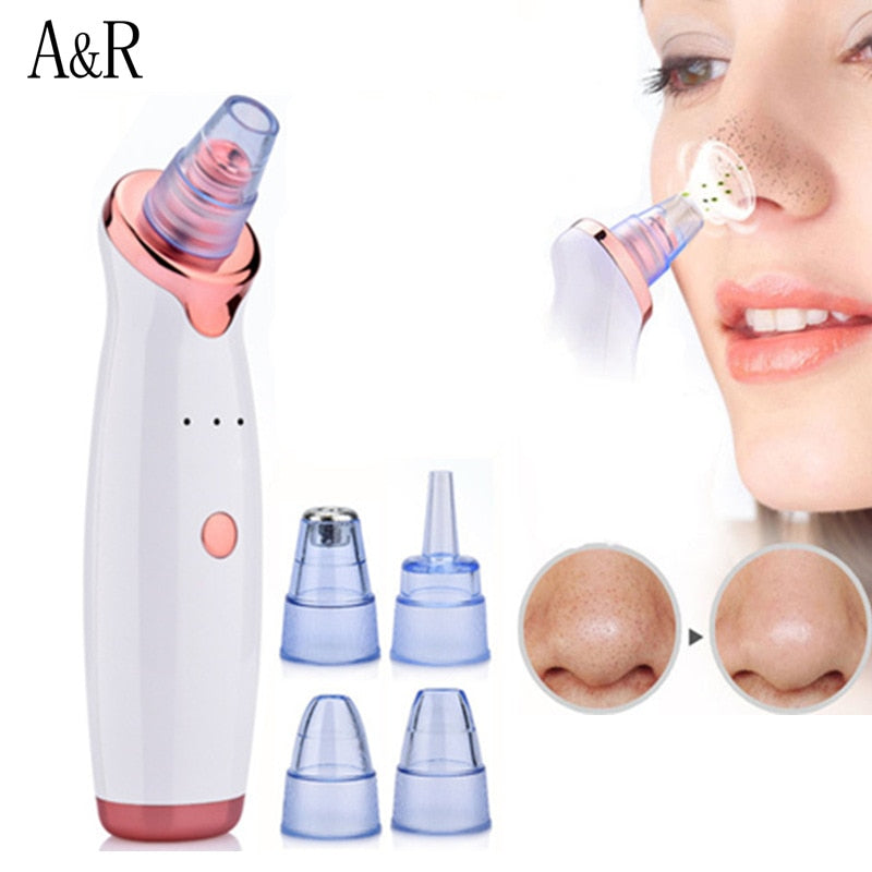 Facial Blackhead Remover Electric Acne Cleaner Blackhead Black Point Vacuum