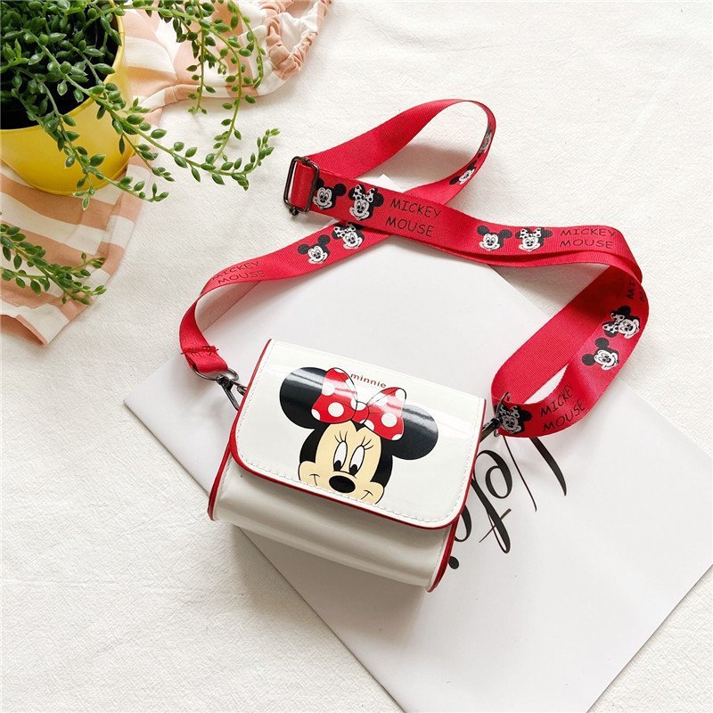 Disney Women&#39;s Bag Mickey Mouse Cartoon Pictures Shoulder Bags