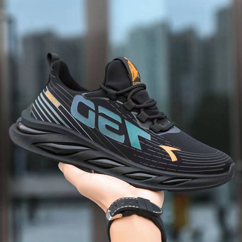 Men Shoes Spring Autumn Casual Shoes Mesh Breathable Comfortable Sports Shoes Male Lightweight Wear-resistant Running Shoes