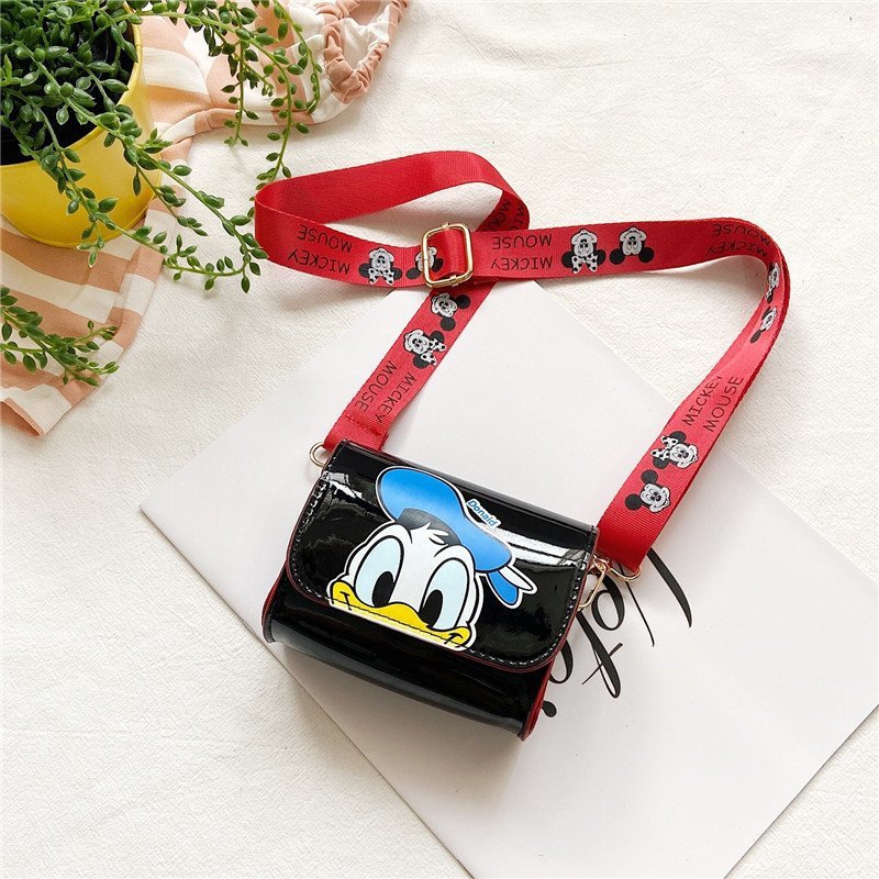 Disney Women&#39;s Bag Mickey Mouse Cartoon Pictures Shoulder Bags