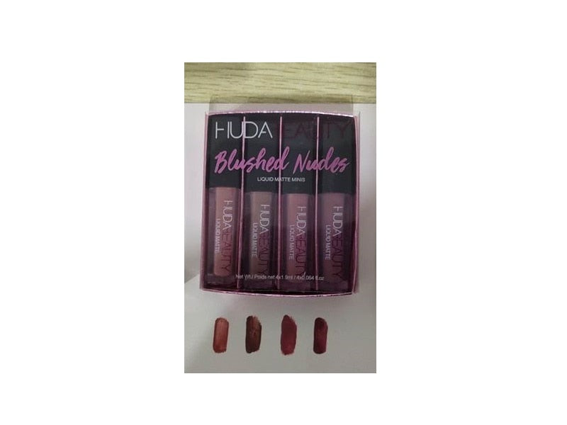 Lip Gloss Mini Lip Glaze Set Four Matte Waterproof