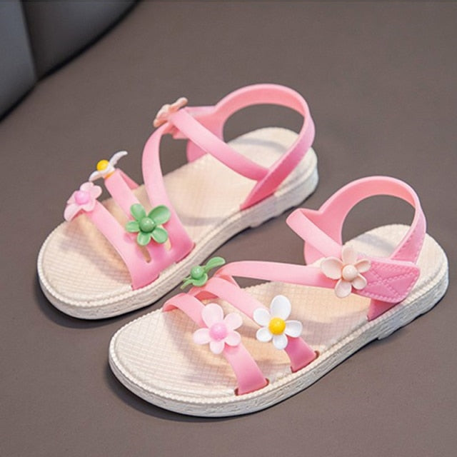 Girls&#39; Sandals 2021 New Summer Children&#39;s Fashion