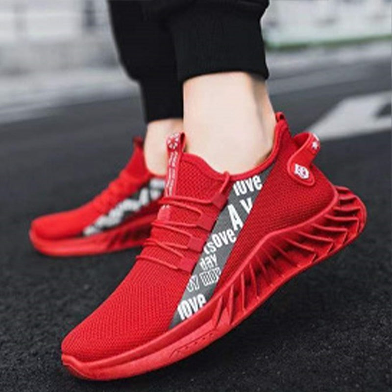 Men Shoes Spring Autumn Casual Shoes Mesh Breathable Comfortable Sports Shoes Male Lightweight Wear-resistant Running Shoes