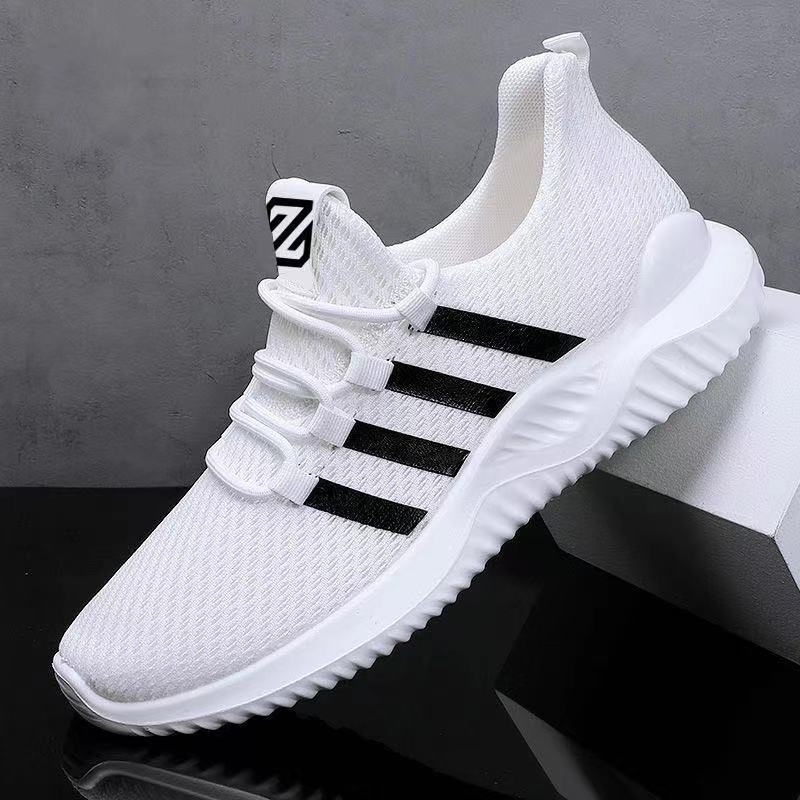 Spring New Breathable Flat Shoes Casual Running Student Sports Men Shoes Zapatilla Hombre Zapatos