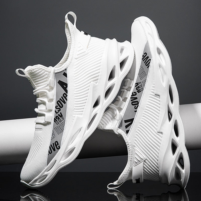 Sneakers Men Women 2022 Hot New Stretch Fabric Breathable Running