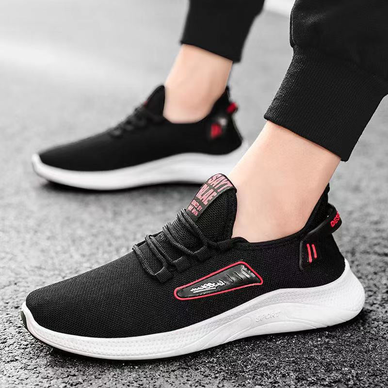 Men Shoes Spring Autumn Casual Shoes Mesh Breathable Comfortable Sports Shoes Male Lightweight Wear-resistant Running Shoes