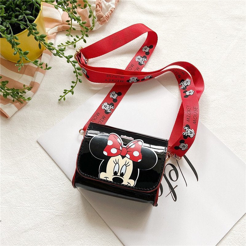 Disney Women&#39;s Bag Mickey Mouse Cartoon Pictures Shoulder Bags