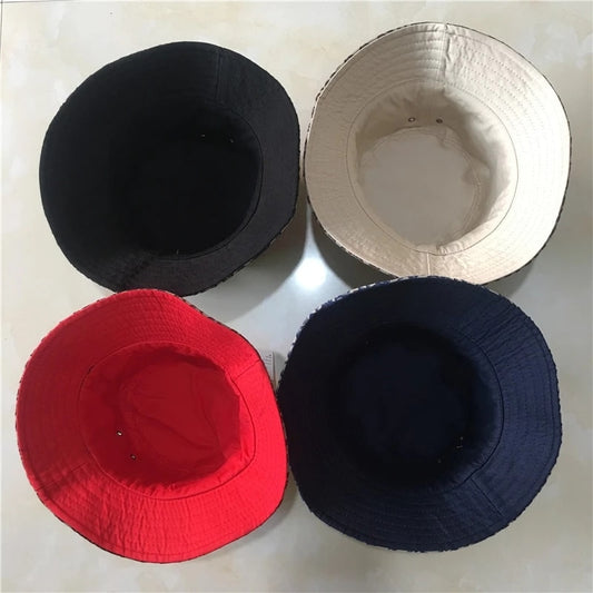 2025 Women’s Cotton Bucket Hat – Luxury Sunscreen Panama Style