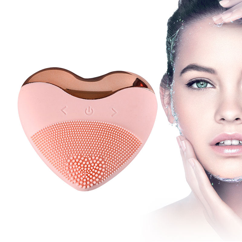 Love Model Electric Silicone Cleansing Instrument Charging Facial Cleansing