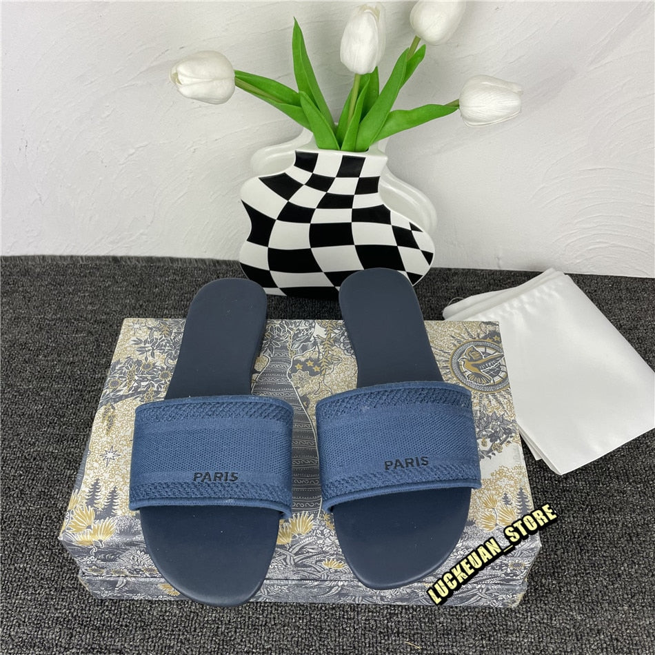 Women Shoe Slippers Woman Pumps Ladies Sandals Leather Slipper Flip Flops